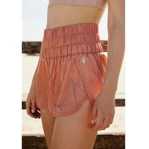 Free People FP Movement The Way Home Short Brushed Apricot